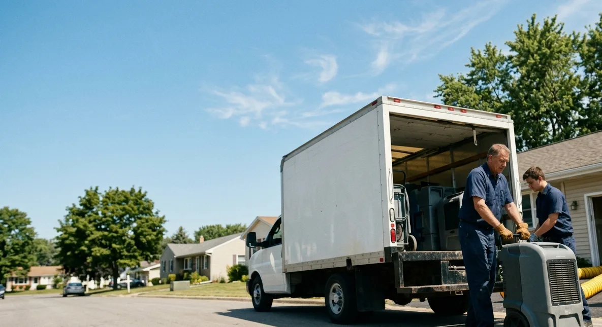 Water Damage Cleanup in Upper Sandusky, OH near me